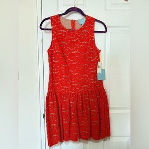 Cece by Cynthia Steffe lace dress in size 0 NWT